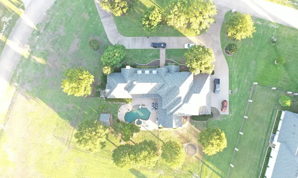 New shingle roof installation on a home in Elk Grove Village